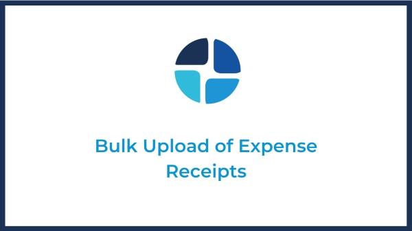 upload expense receipts