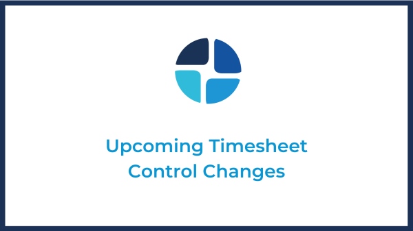timesheet control changes