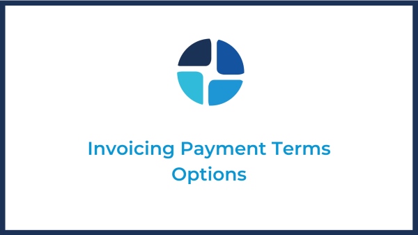 invoicing payment terms