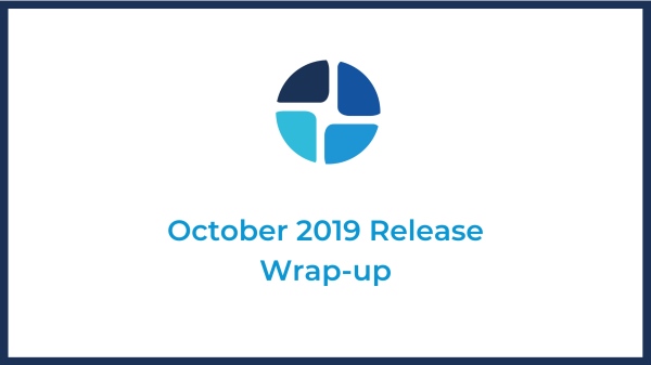 October 2019 update
